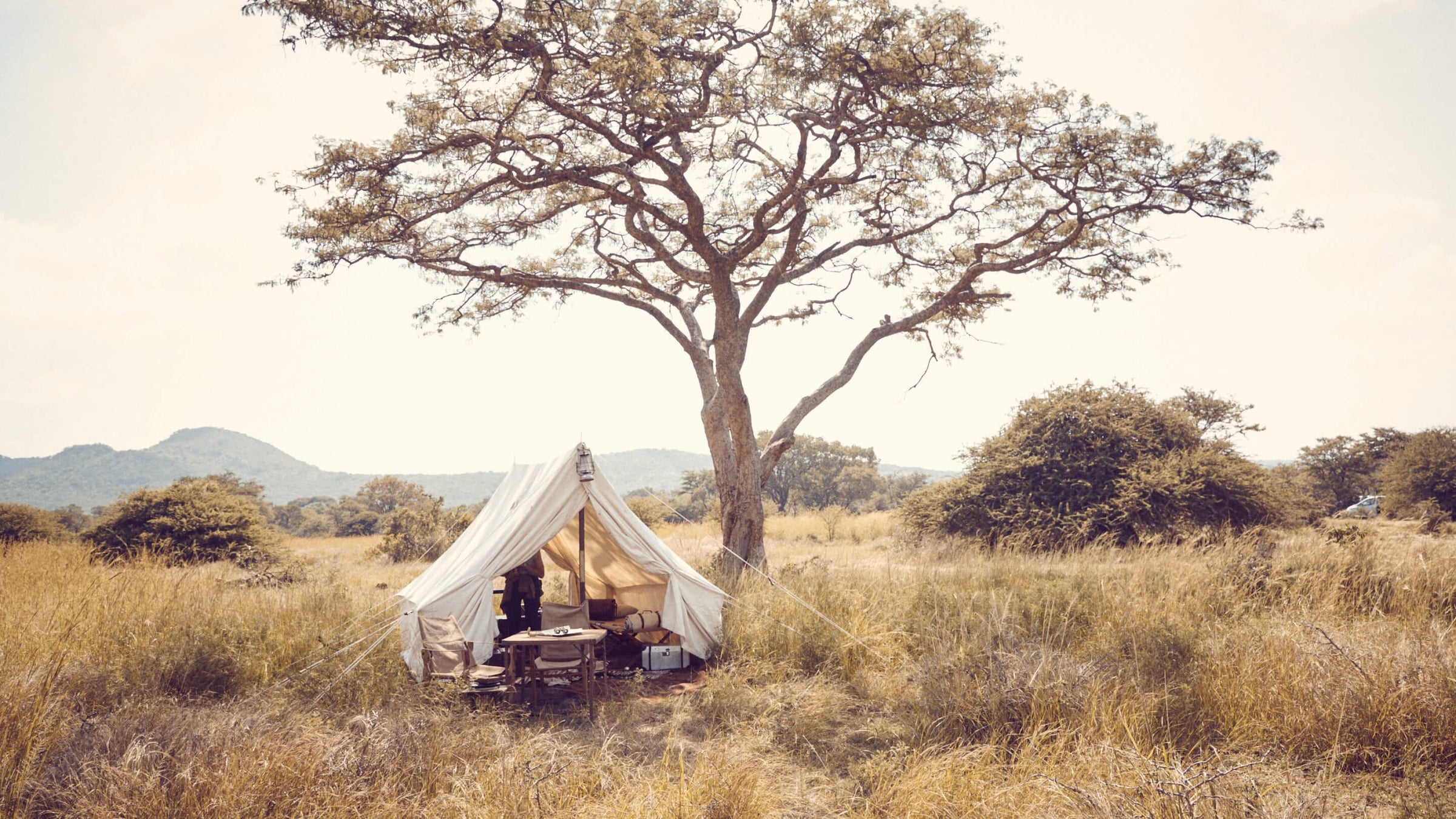 Zelt in Afrika