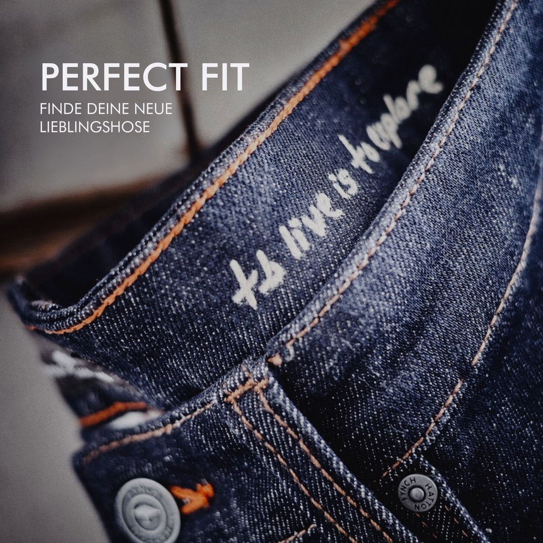 Die Tapered-Fit Jeans