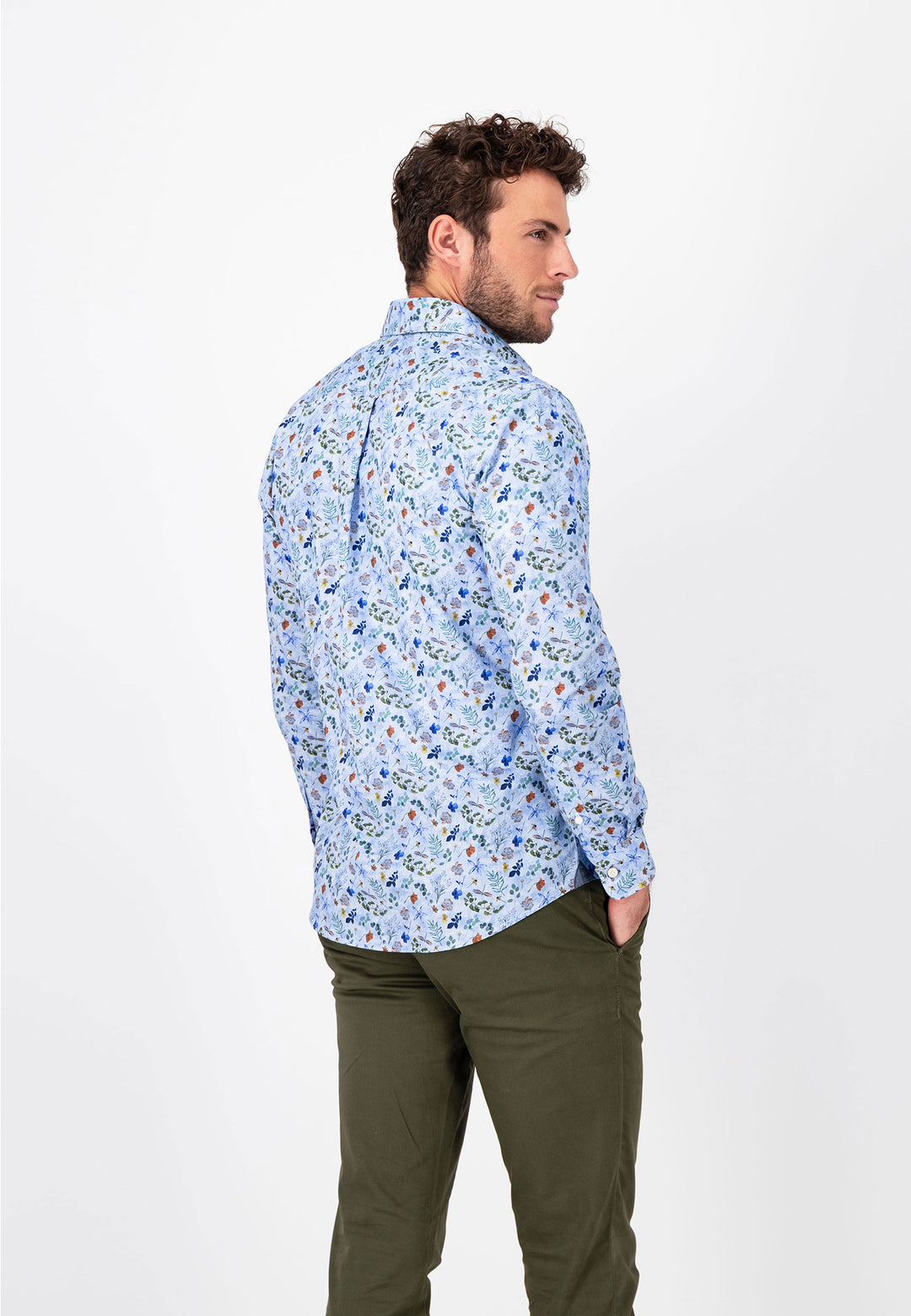 Floral Bedrucktes Hemd – FYNCH-HATTON | Offizieller Online Shop | Rollkragenpullover