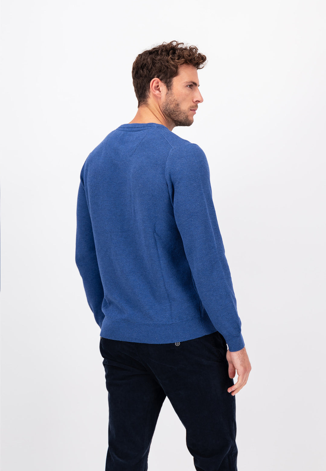 Structure knit sweater – FYNCH-HATTON | Shop Online Offizieller