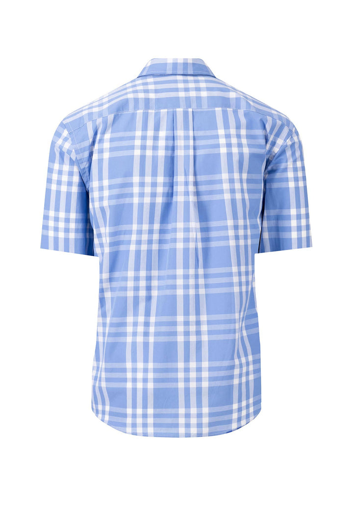 Halbarm-Hemd mit Button-Down-Kragen