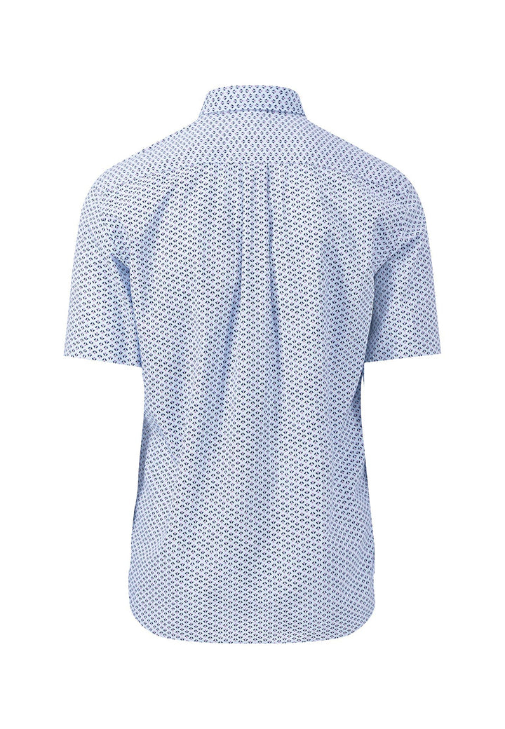 Halbarm-Hemd mit Button-Down-Kragen