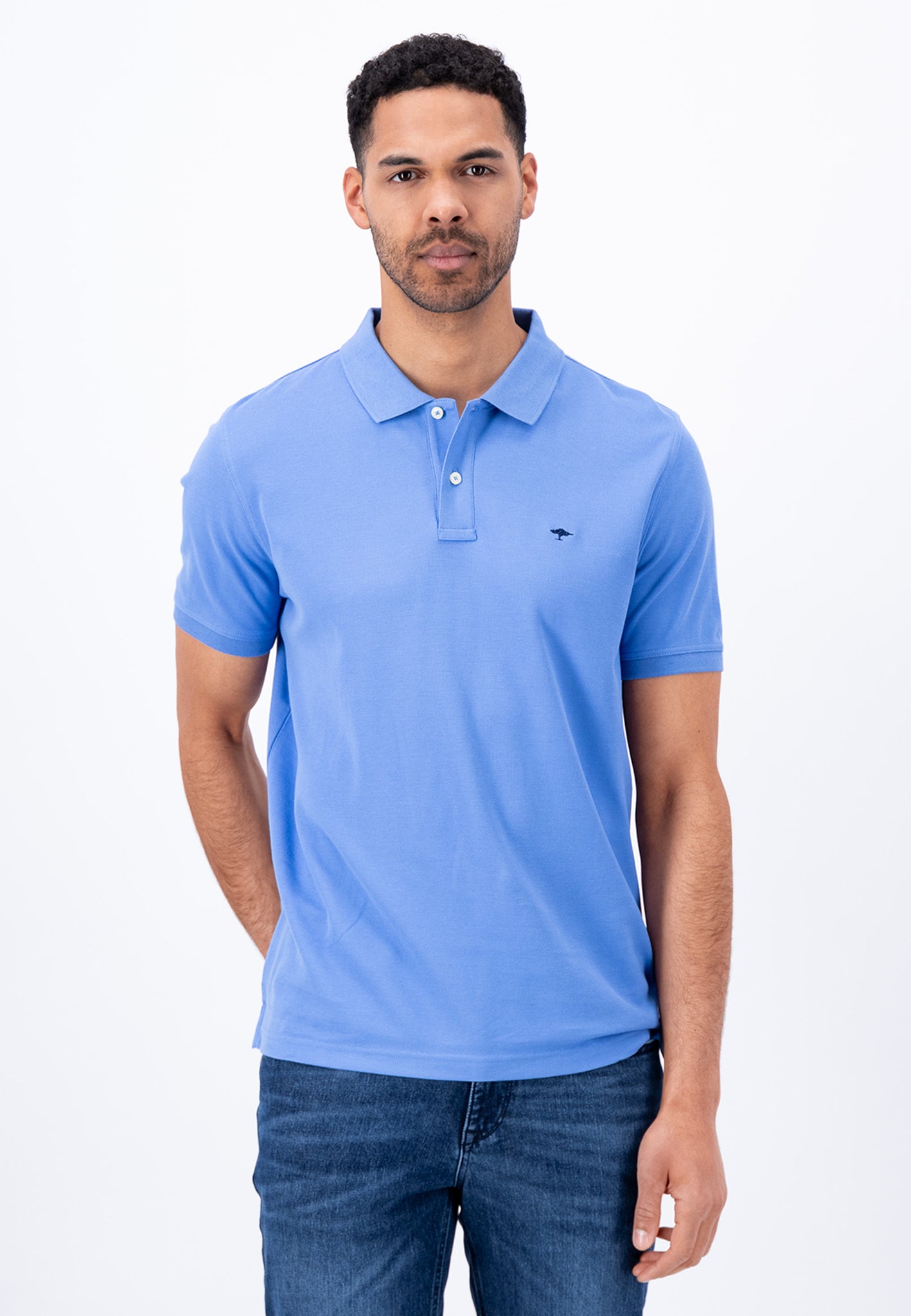 Fashionable polo shirt made of premium cotton