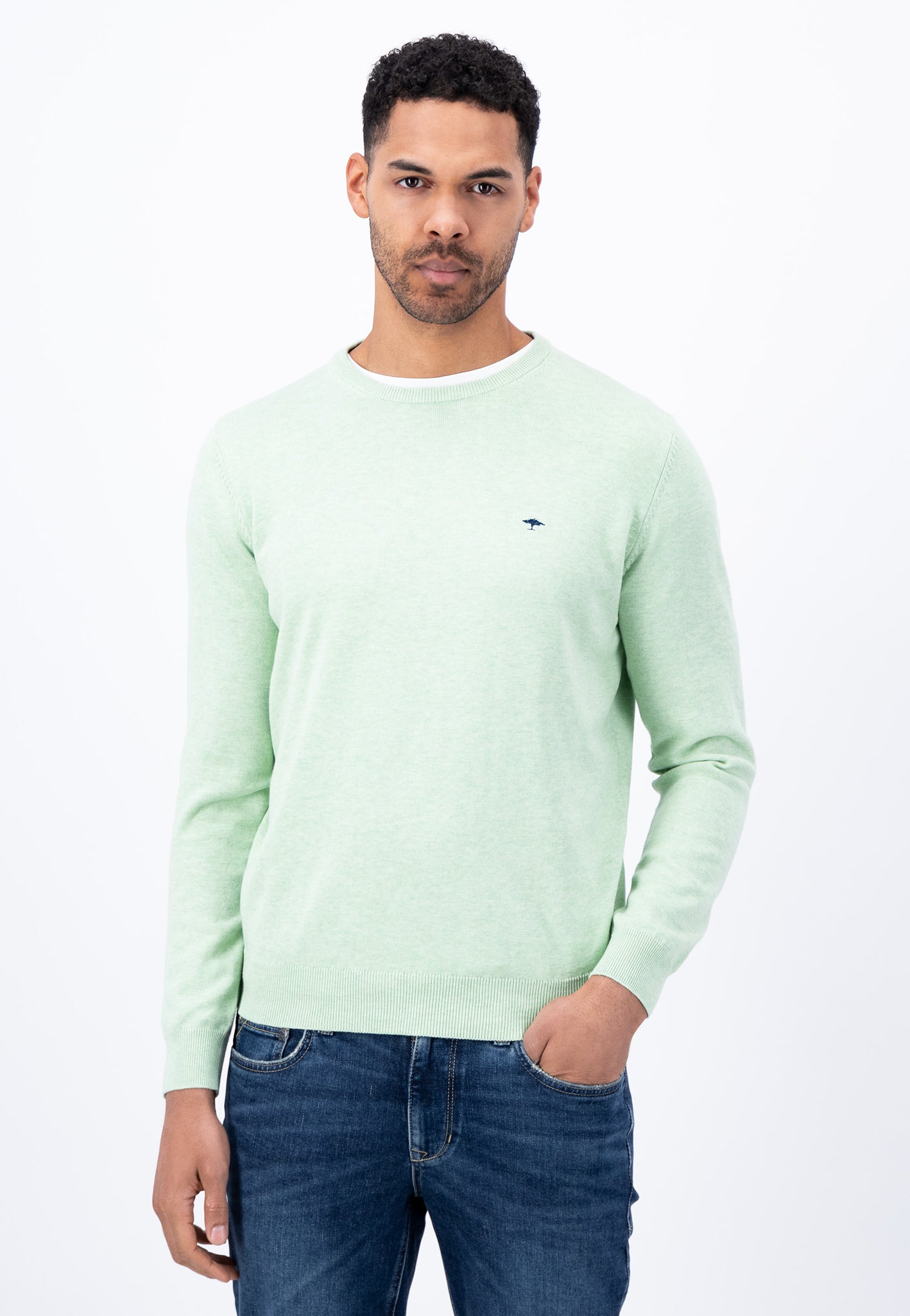 Fynch hatton pullover superfine cotton best sale