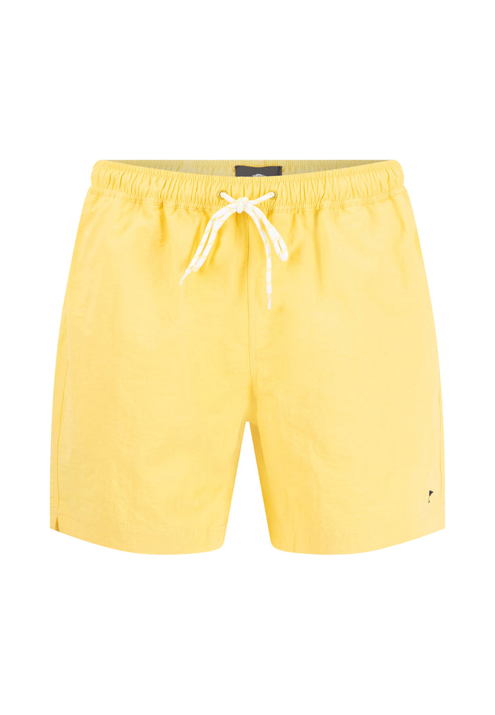 Badeshorts mit Logodetail