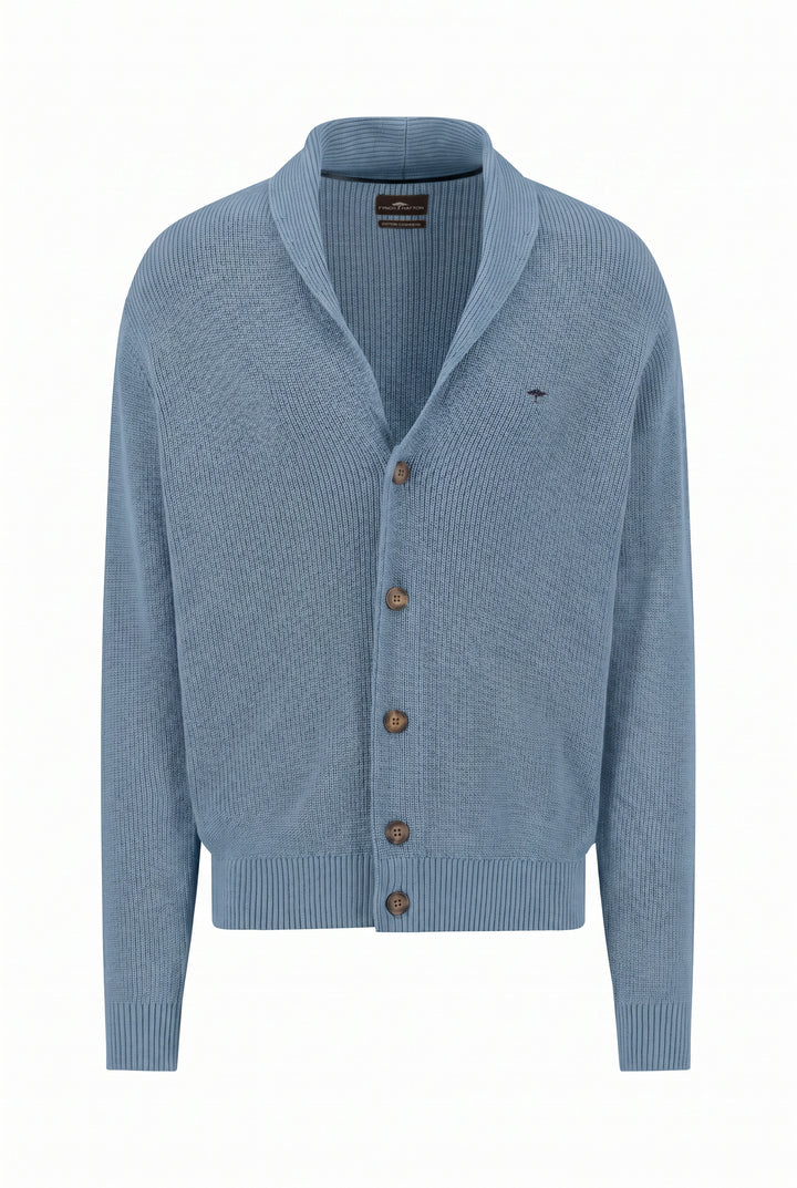 Strick-Cardigan aus Baumwoll-Kaschmir-Mix