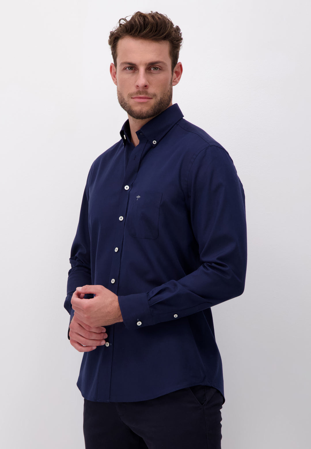 FYNCH-HATTON Oxford Hemd aus weicher Baumwolle – FYNCH-HATTON | Offizieller  Online Shop