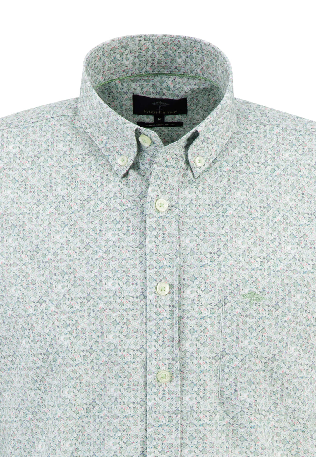 – Superior Cotton Offizieller FYNCH-HATTON Shop Online Shirt Print |