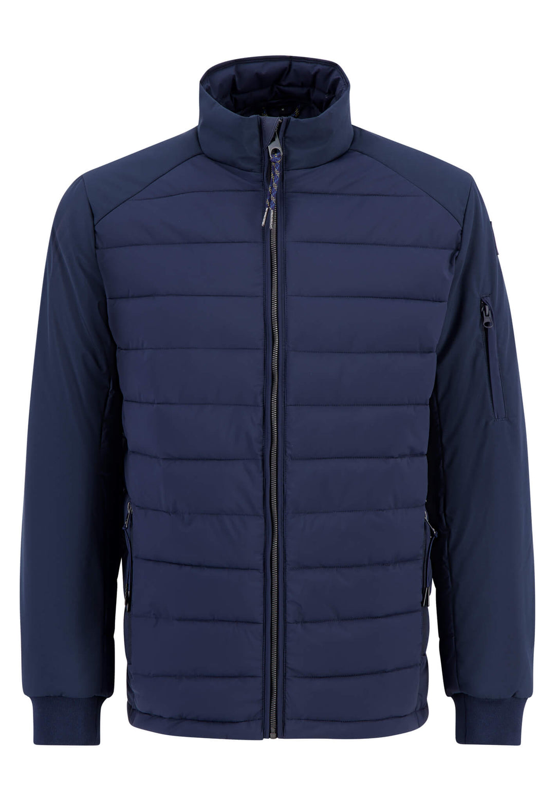 Nylon quilted jacket with stand-up collar – FYNCH-HATTON | Offizieller  Online Shop