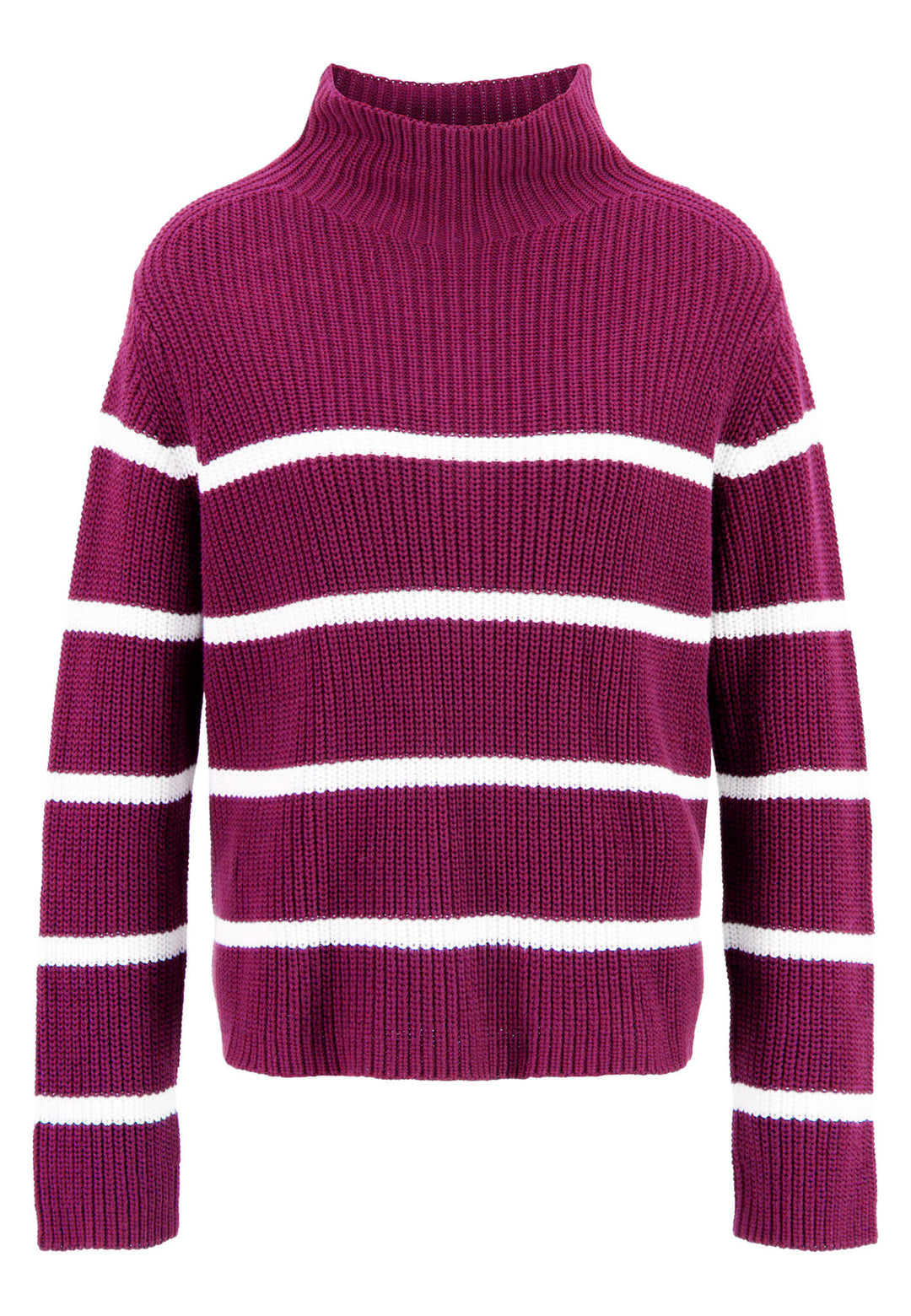 Striped knitted jumper – FYNCH-HATTON | Offizieller Online Shop