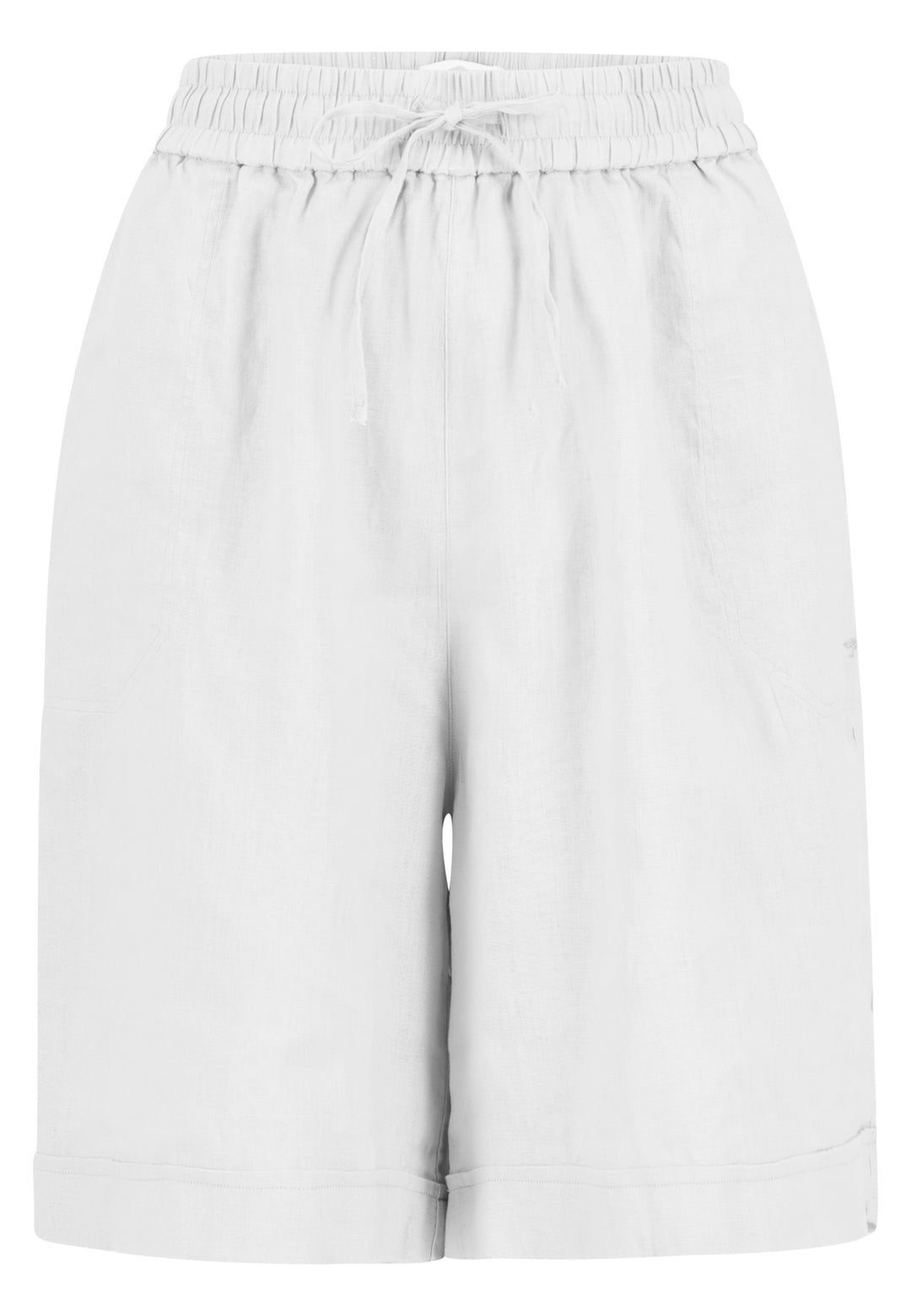 Linen shorts with elastic waistband – FYNCH-HATTON | Offizieller Online Shop